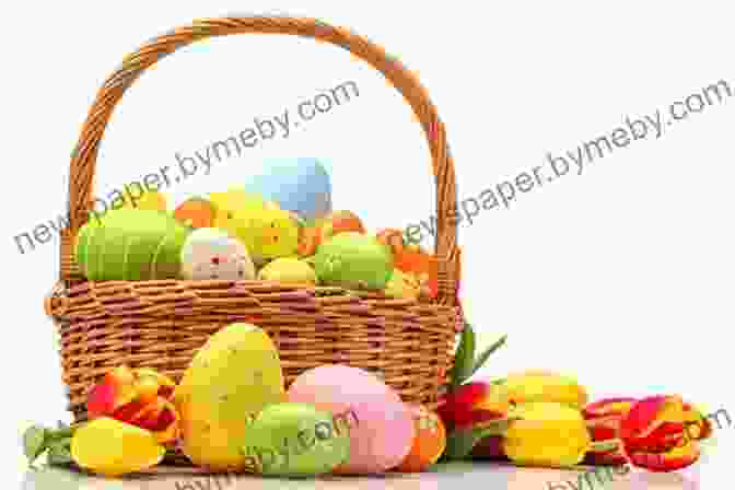 A Basket Filled With Colorful Easter Eggs Easter Guess Who: Who Is Hiding Behind The Easter Eggs?