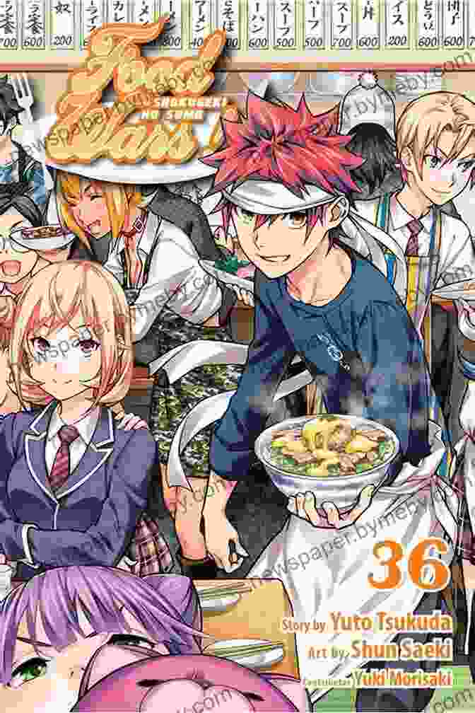 A Beautifully Illustrated Dish Featured In Food Wars Shokugeki No Soma Vol Endless Wilderness Food Wars : Shokugeki No Soma Vol 1: Endless Wilderness