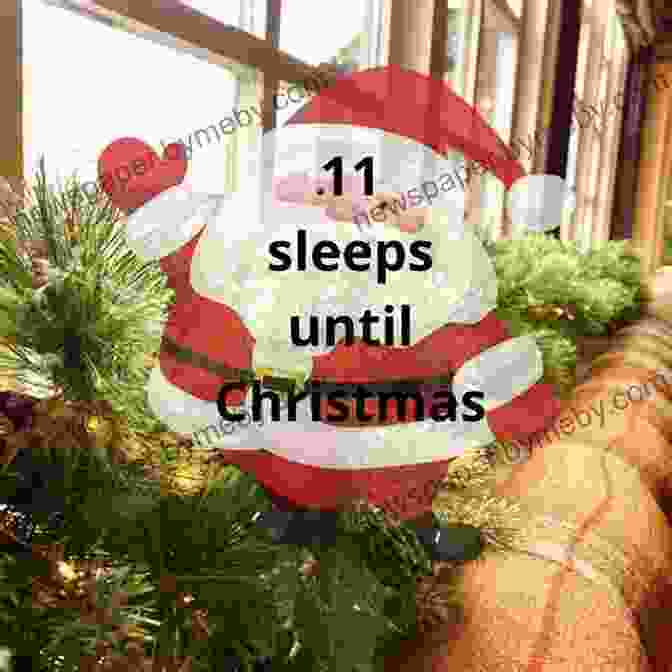 A Child Excitedly Counting Down The Sleeps Until Christmas. 5 More Sleeps Til Christmas Jimmy Fallon