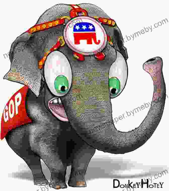 A Crumbling GOP Elephant, Symbolizing The Moral Decay Within The Republican Party No Hope: Why I Left The GOP (and You Should Too)