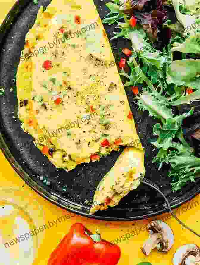 A Fluffy And Golden Omelet Filled With Vibrant Vegetables And Topped With A Sprinkle Of Fresh Herbs. An Egg Dilemma Vicky Young