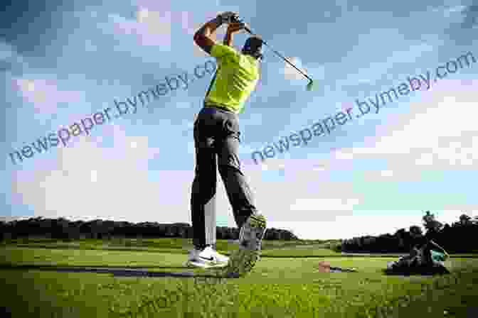 A Golfer Swinging Their Club, Capturing The Dynamic Motion Of A Powerful Swing How To Crush The Ball 20 Yards Further