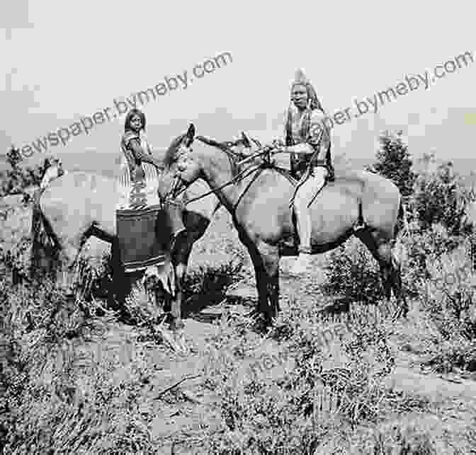 A Group Of Native Americans On Horseback Native American Horsemanship (Native American Life)