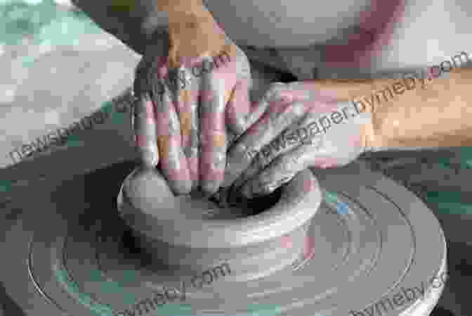 A Group Of People Working In A Pottery Workshop, Molding Clay And Shaping Pottery, Inspired By Ladi Kwali's Techniques Ladi Kwali: The Pottery Queen (Nigeria Heritage Series)