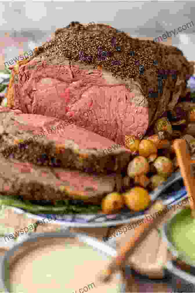 A Juicy Prime Rib, Cooked To Perfection In A Slow Cooker, Garnished With Rosemary Fix It And Forget It Christmas Cookbook: 600 Slow Cooker Holiday Recipes