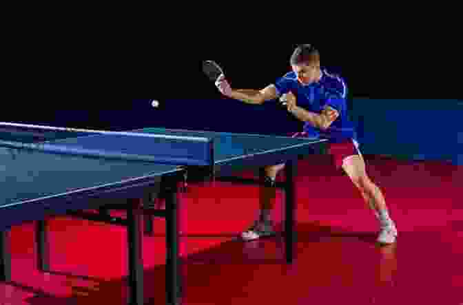 A Man Playing Table Tennis. Racket Sports: Sports In A Fun Way