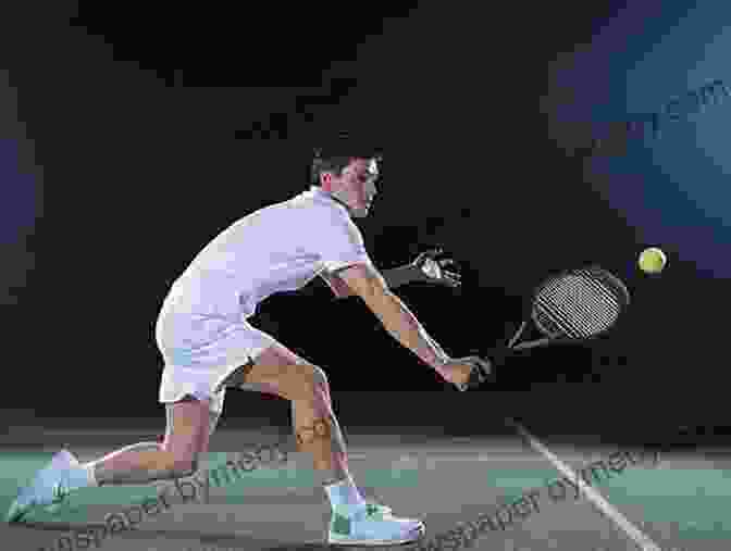 A Man Playing Tennis. Racket Sports: Sports In A Fun Way