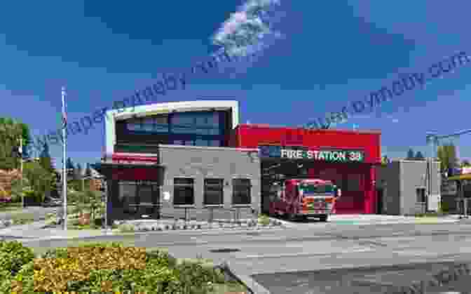 A Modern Fire Station Symbolizes The Advancements In Firefighting Since The Great Chicago Fire. The Great Peshtigo Fire: Stories And Science From America S Deadliest Fire