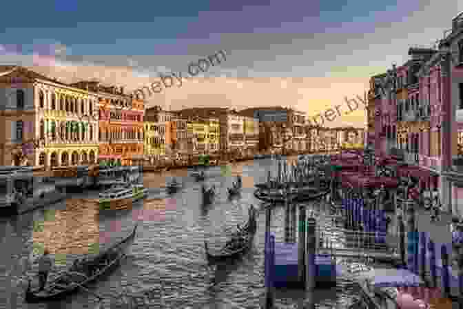 A Panoramic View Of Venice's Grand Canal, Lined With Opulent Palazzos And Gondolas Gliding Through The Water Venice: A History John Davis