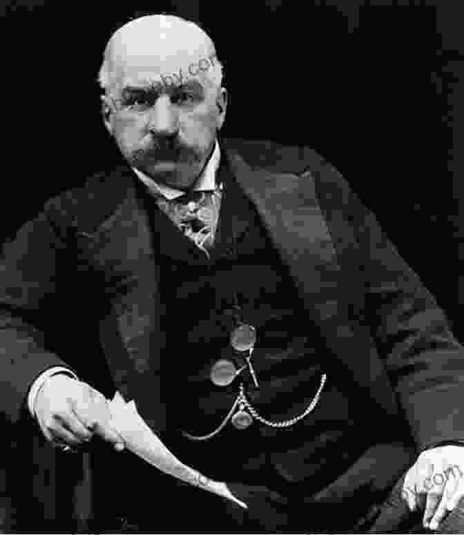 A Portrait Of John Pierpont Morgan, A Prominent Financier And Banker In The Early 20th Century. Once In Golconda: A True Drama Of Wall Street 1920 1938