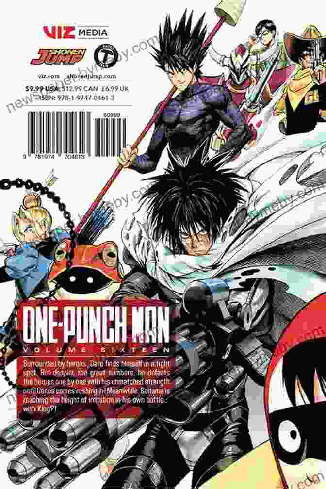 A Stunning Illustration From One Punch Man Vol. 16, Showcasing The Series' Incredible Artwork One Punch Man Vol 16 ONE