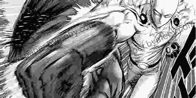 A Visually Stunning Panel Showcasing Saitama's Incredible Strength One Punch Man Vol 14 ONE