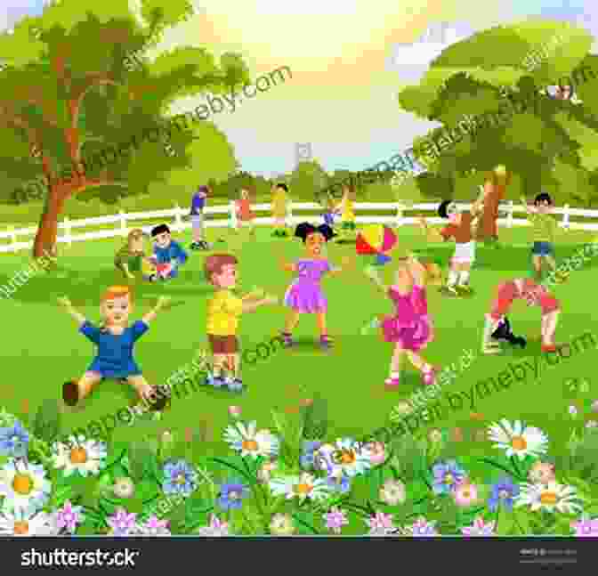 A Whimsical Illustration Of Children Playing In A Colorful Garden A Child S Garden Of Verses: With Original Illustration