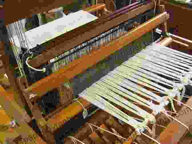 A Wooden Floor Loom With Attached Warp Threads SWEDISH WEAVING: A Simple Guide To The Materials Tools And The Basic Techniques Of Swedish Weaving With Easy Projects For Beginners