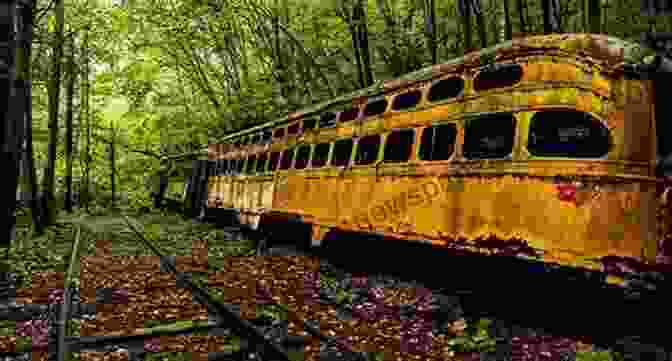 Abandoned Train Cars In A Ghost Town Ghost Towns Of The West