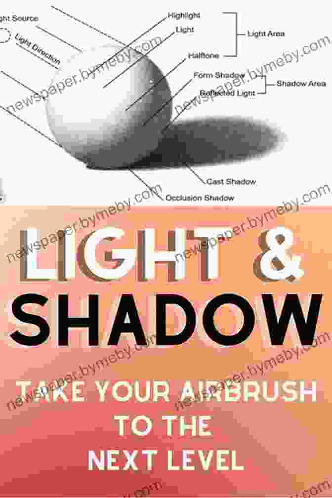 Airbrush Light And Shadow Techniques Learn How To Paint With Airbrush For Beginners (Learn To Draw 34)