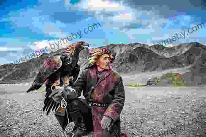 An Eagle Hunter Prepares To Release His Golden Eagle Eagle Dreams: Searching For Legends In Wild Mongolia