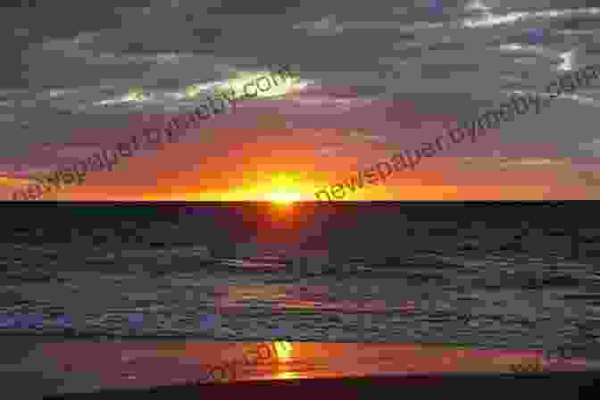 An Image Of A Sunset On The Horizon. Looking For A Ship John McPhee