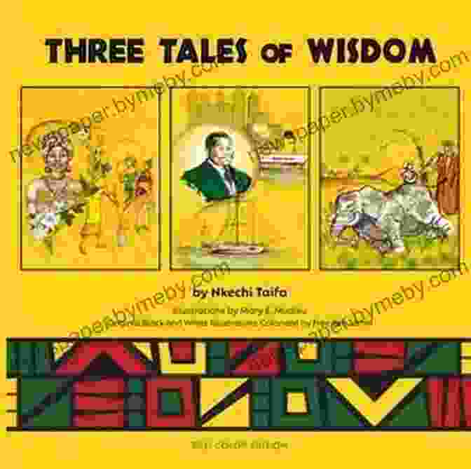 Book Cover Of Three Tales Of Wisdom By Nkechi Taifa, Featuring An Ethereal Landscape And A Woman Seeking Enlightenment Three Tales Of Wisdom Nkechi Taifa