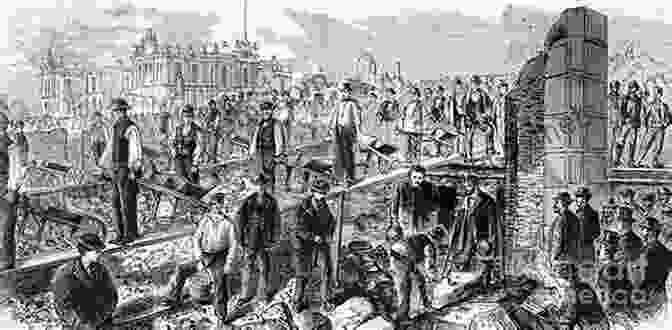 Construction Workers Rebuild Chicago After The Great Fire Of 1871. The Great Peshtigo Fire: Stories And Science From America S Deadliest Fire