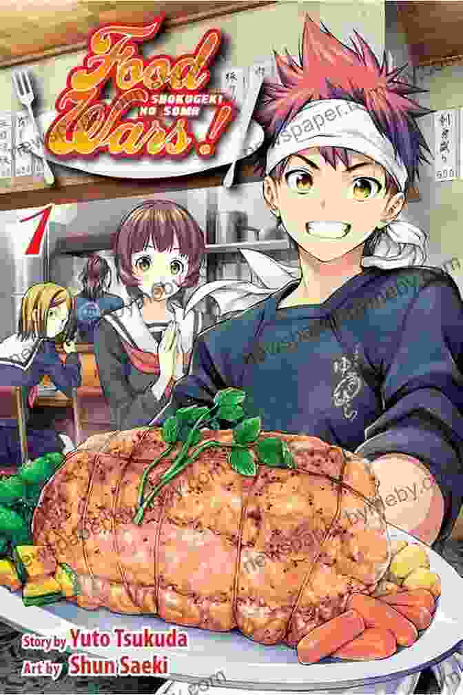 Food Wars! Shokugeki No Soma Vol 21 Cover Art Featuring Soma Yukihira, Erina Nakiri, And Tadokoro Megumi Food Wars : Shokugeki No Soma Vol 21