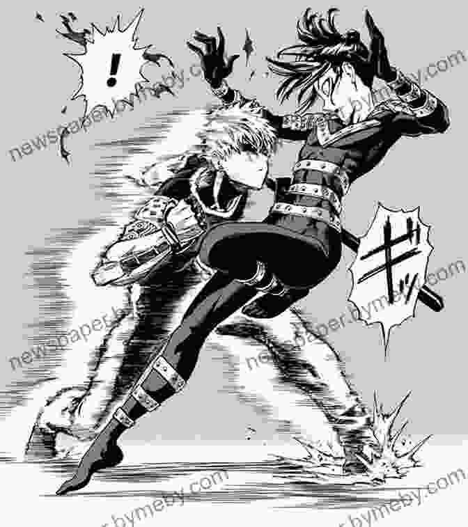 Genos And Speed O' Sound Sonic Engage In An Intense Battle One Punch Man Vol 14 ONE