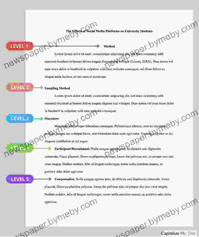 Heading And Subheading Hierarchy For Professional Documents 4 Quick Formatting Tips For Professional Publishing