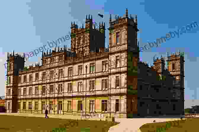 Highclere Castle, A Stunning Example Of Victorian Architecture, Is Surrounded By Lush Gardens And Parkland. Lady Almina And The Real Downton Abbey: The Lost Legacy Of Highclere Castle