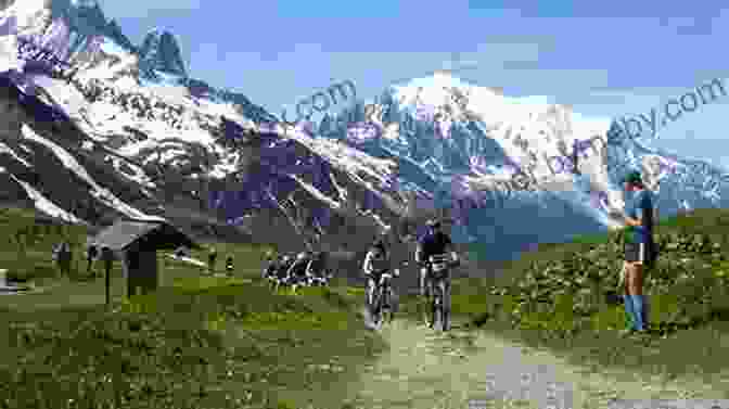 Hikers Ascending To Col De Balme Trekking The Tour Of Mont Blanc: Complete Two Way Hiking Guidebook And Map Booklet (Cicerone Trekking Guides)