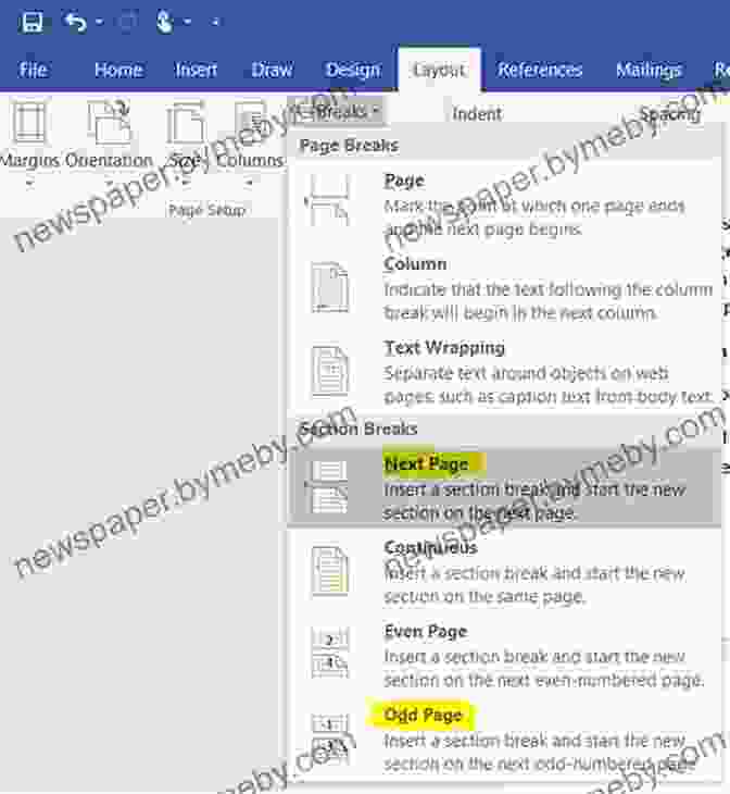 Sections And Page Breaks For Organizing Professional Documents 4 Quick Formatting Tips For Professional Publishing