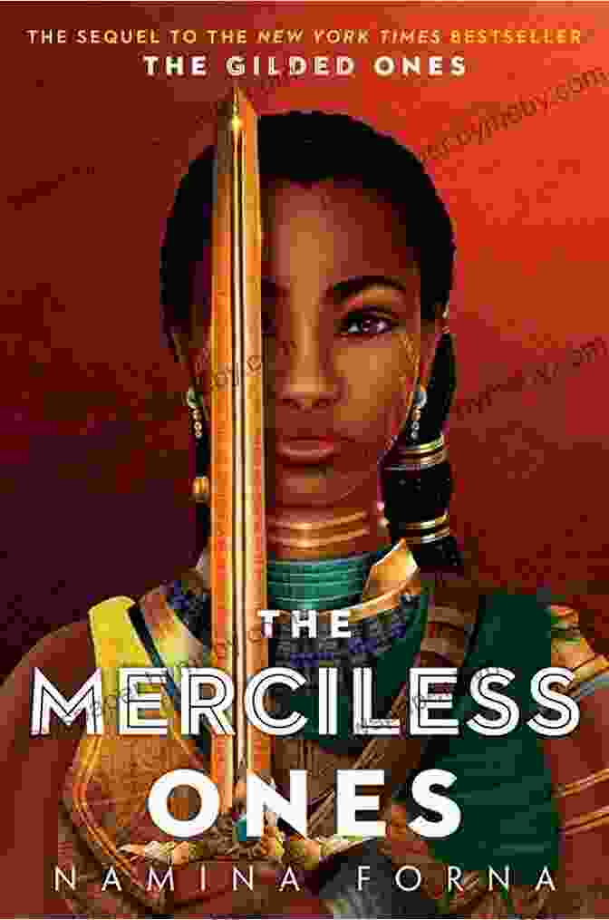 The Merciless Ones Book Cover Showcasing A Group Of Young Women In Regal Attire, Their Faces Etched With A Mix Of Determination And Defiance The Gilded Ones #2: The Merciless Ones