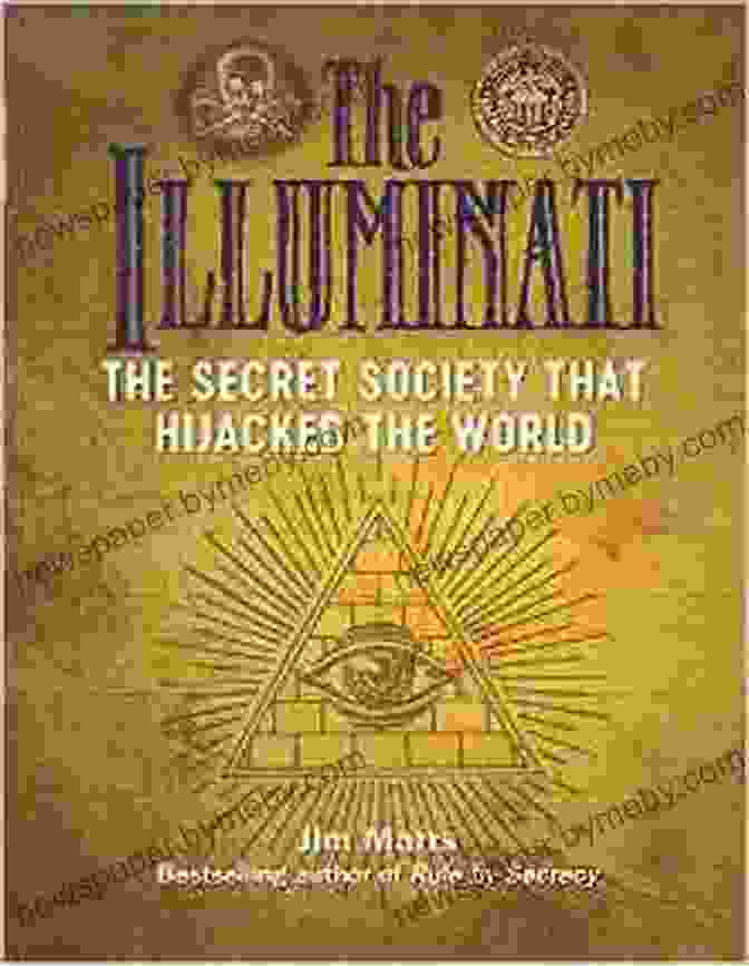 The Secret Society That Hijacked The World Book Cover Featuring A Shadowy Figure Manipulating Global Events The Illuminati: The Secret Society That Hijacked The World