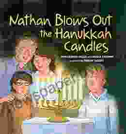 Nathan Blows Out the Hanukkah Candles