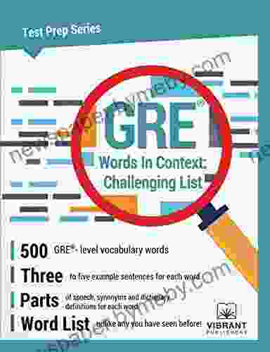 GRE Words In Context: Challenging List (Test Prep)